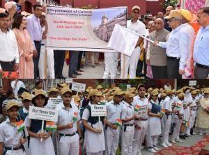 Chief Secretary flags off heritage walk from SRS ...