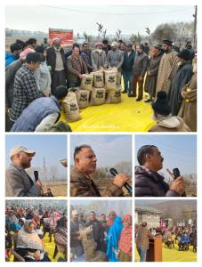 SKUAST-K organises Training/ Seed Distribution pr...