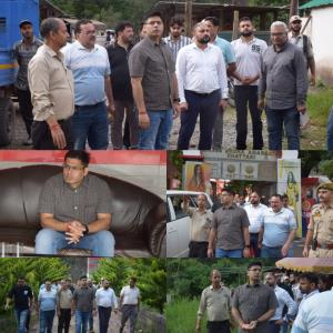 DC Poonch visits Mandi Mandir complex to oversee ...