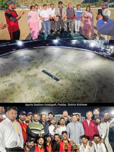 Day & Night Cricket Match organised at Gulabgarh ...