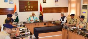 Lt Governor chairs a high-level security review m...