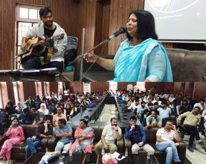 Megha Sriram Dalton performs at GDC Bhaderwah