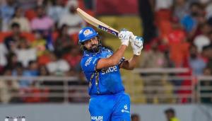 IPL 2024: Rohit Sharma receives special medal for...