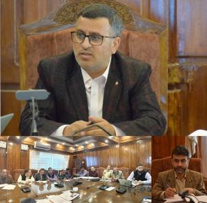 DC Bandipora chairs Road Safety meeting