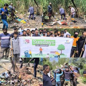 SMC Conducts Cleanliness Drive in Srinagar