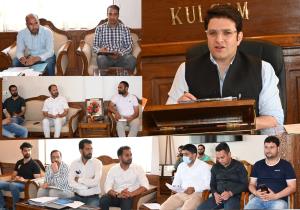 DC Kulgam chairs meeting of BSNL authorities