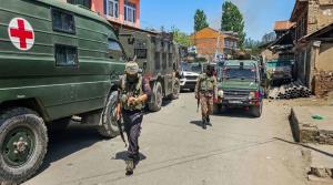 Two terrorists killed in Kulgam gunfight, searche...