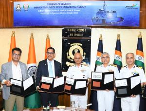 Indian Coast Guard partners with Jindal Steel and...