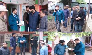ADC Handwara inspects different polling stations ...