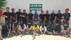 Punjab police arrest 11 members of gangster Chara...