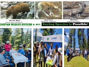 Wildlife Protection Department, Shopian celebrate...