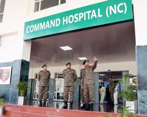 Gen Manoj Pande visits new Command Hospital in Ud...
