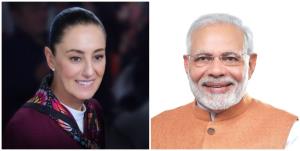 PM Modi congratulates Claudia Sheinbaum for winni...