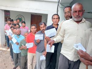 Jammu Lok Sabha seat registers 10.39% voter turno...
