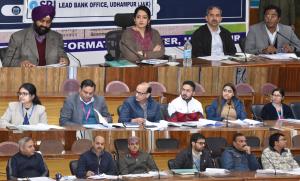 DC Udhampur reviews performance of banks at DLRC/...