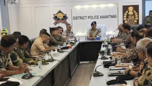 J&K DGP reviews security scenario in northern dis...