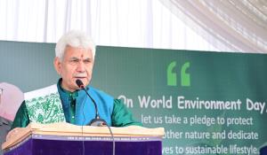 World Environment Day: LG Manoj Sinha addresses c...