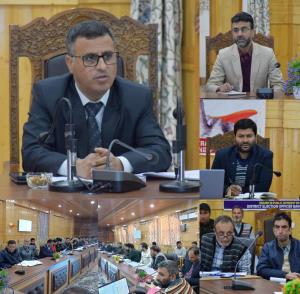 DC Bandipora reviews Agriculture Sector