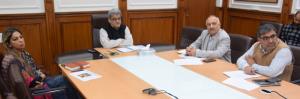 Chief Secretary reviews progress on development o...