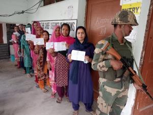 Polling begins for Jammu Lok Sabha seat amid tigh...
