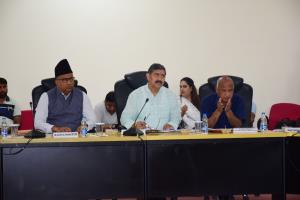 MP Jugal Kishore Sharma chairs DISHA meeting at J...