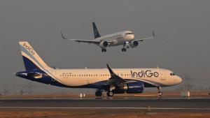IndiGo flight lands in ‘full emergency’ after bom...