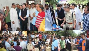 DC Kulgam visits Mata Tripur Sundari Khanbarni De...